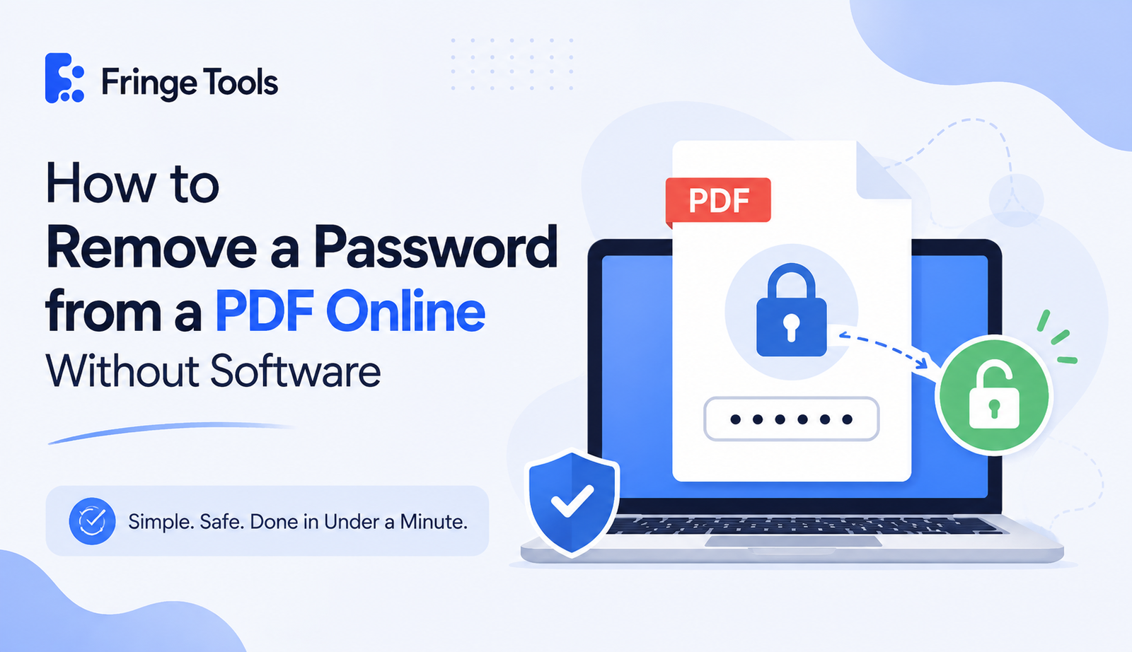 How to Remove a Password from a PDF Online Without Software